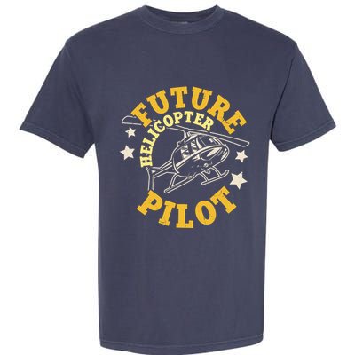 Future Helicopter Pilot Garment-Dyed Heavyweight T-Shirt