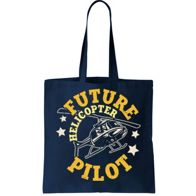 Future Helicopter Pilot Tote Bag