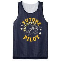 Future Helicopter Pilot Mesh Reversible Basketball Jersey Tank