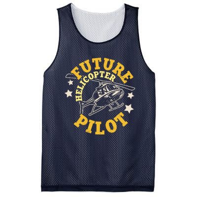 Future Helicopter Pilot Mesh Reversible Basketball Jersey Tank