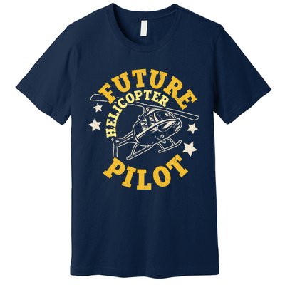 Future Helicopter Pilot Premium T-Shirt