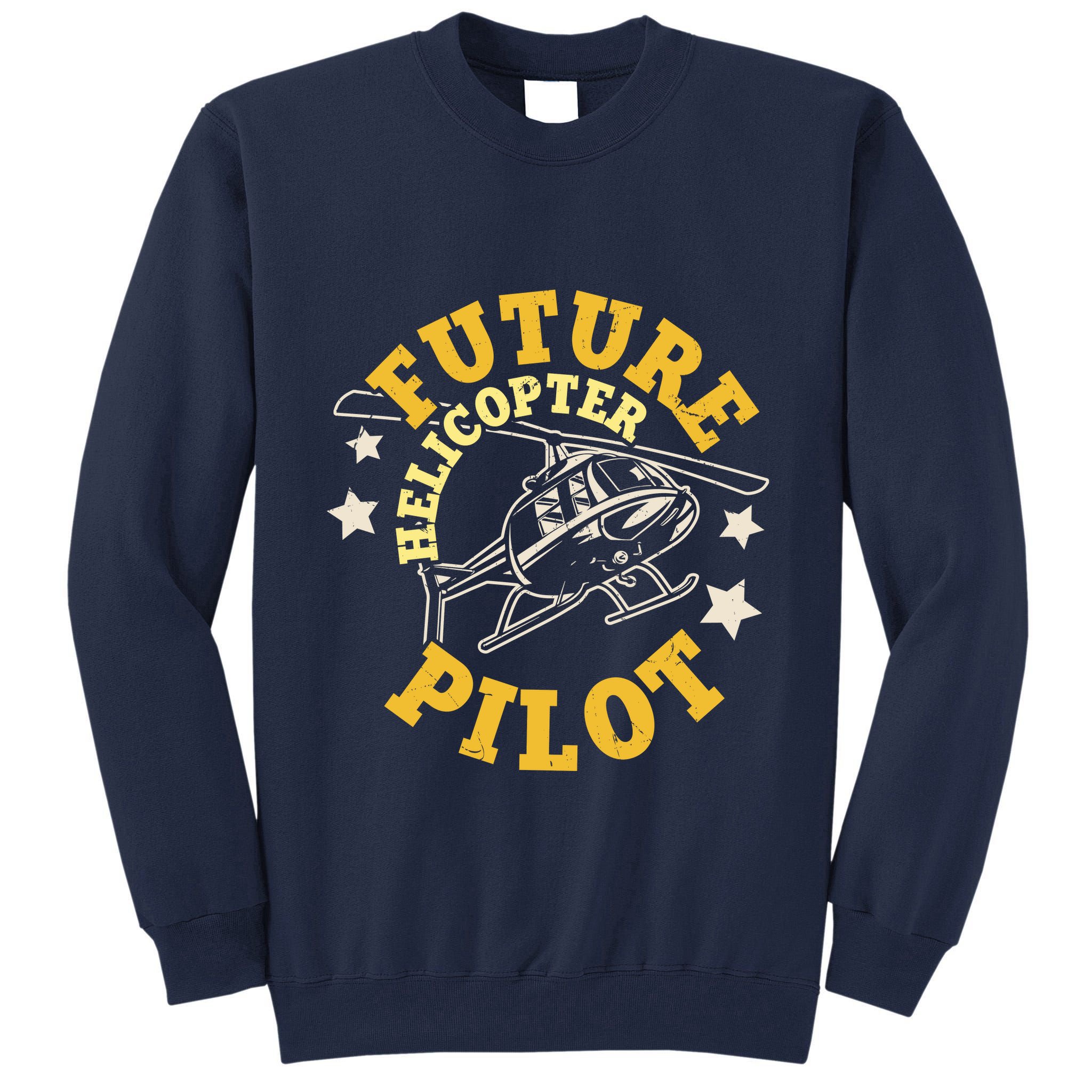 Future Helicopter Pilot Tall Sweatshirt