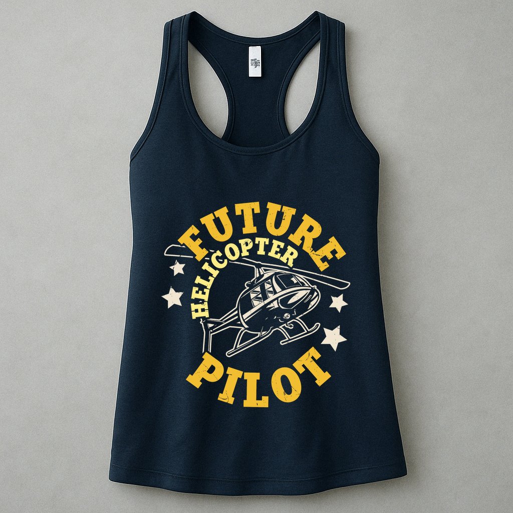 Future Helicopter Pilot Womens Tank Top