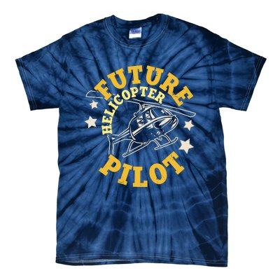 Future Helicopter Pilot Tie-Dye T-Shirt