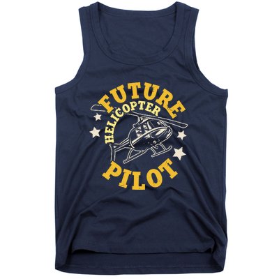 Future Helicopter Pilot Tank Top