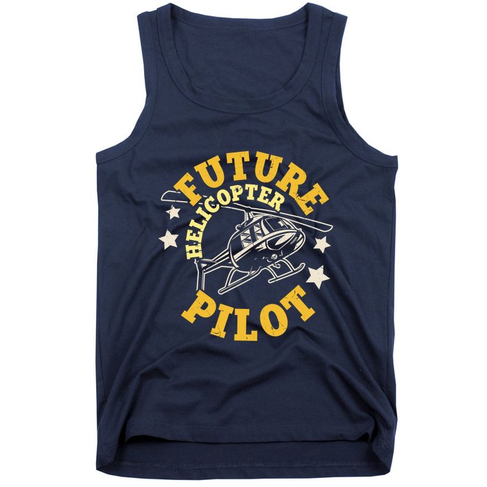 Future Helicopter Pilot Tank Top