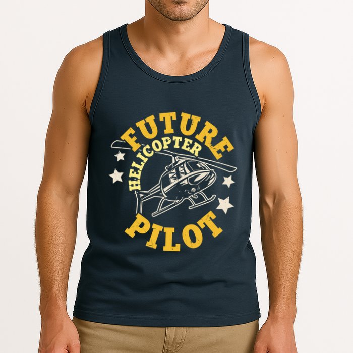 Future Helicopter Pilot Tank Top