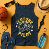 Future Helicopter Pilot Tank Top
