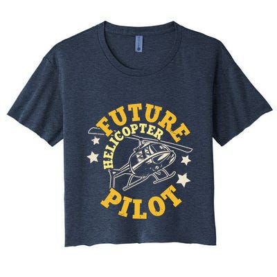 Future Helicopter Pilot Crop Top