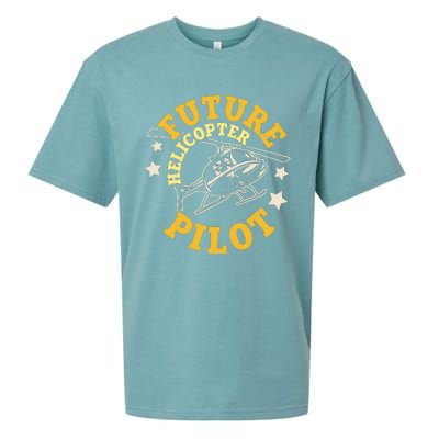 Future Helicopter Pilot Sueded Cloud Jersey T-Shirt