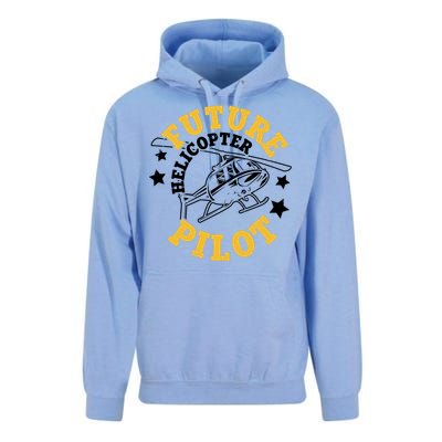 Future Helicopter Pilot Unisex Surf Hoodie