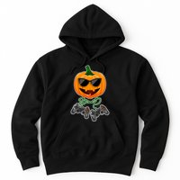 Funny Halloween Pumpkin Video Gamer Hoodie