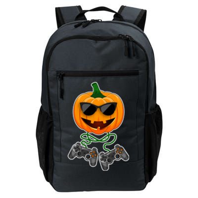 Funny Halloween Pumpkin Video Gamer Daily Commute Backpack