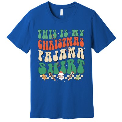 Festive Holiday Pajama Set Last Minute Christmas Gift Premium T-Shirt