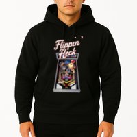 Flippin Heck Pinball Machine Gaming Arcade Hoodie