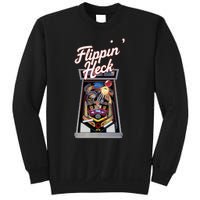 Flippin Heck Pinball Machine Gaming Arcade Sweatshirt