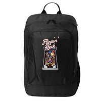 Flippin Heck Pinball Machine Gaming Arcade City Backpack