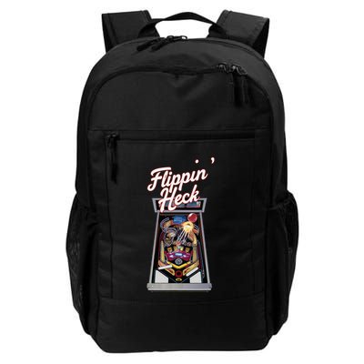 Flippin Heck Pinball Machine Gaming Arcade Backpack