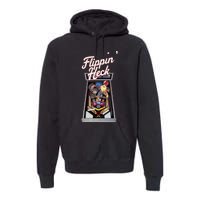 Flippin Heck Pinball Machine Gaming Arcade Premium Hoodie