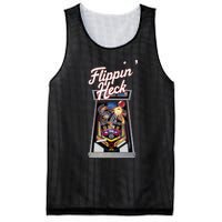 Flippin Heck Pinball Machine Gaming Arcade Mesh Reversible Basketball Jersey Tank