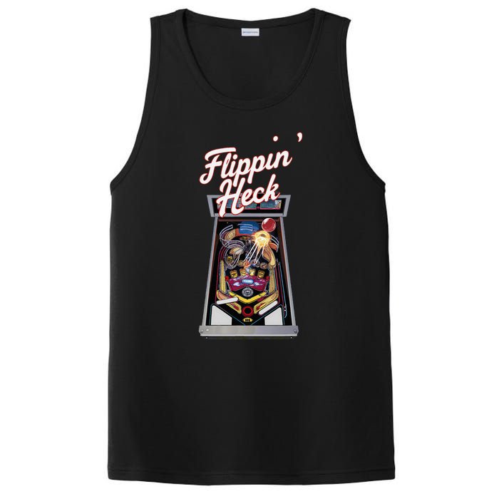 Flippin Heck Pinball Machine Gaming Arcade PosiCharge Competitor Tank