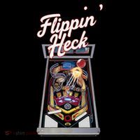 Flippin Heck Pinball Machine Gaming Arcade Tie Dye Hoodie