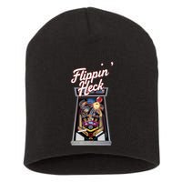 Flippin Heck Pinball Machine Gaming Arcade Short Acrylic Beanie
