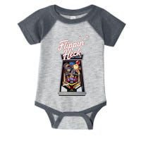 Flippin Heck Pinball Machine Gaming Arcade Infant Baby Jersey Bodysuit