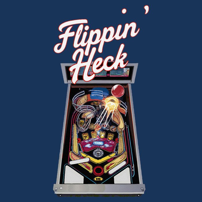 Flippin Heck Pinball Machine Gaming Arcade Infant Baby Jersey Bodysuit