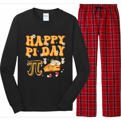 Funny Happy Pi Day Mathematics Math Teacher Long Sleeve Pajama Set