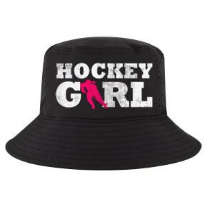 Field Hockey  Player Silhouette Sport Gift Cool Comfort Performance Bucket Hat