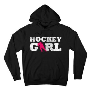 Field Hockey  Player Silhouette Sport Gift Hoodie