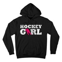 Field Hockey  Player Silhouette Sport Gift Hoodie