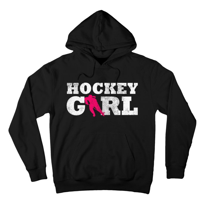 Field Hockey  Player Silhouette Sport Gift Hoodie