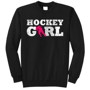 Field Hockey  Player Silhouette Sport Gift Sweatshirt