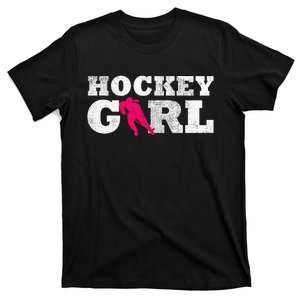 Field Hockey  Player Silhouette Sport Gift T-Shirt