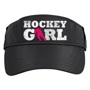 Field Hockey  Player Silhouette Sport Gift Adult Drive Performance Visor