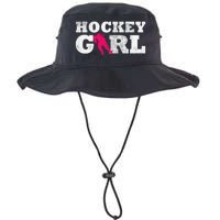 Field Hockey  Player Silhouette Sport Gift Legacy Cool Fit Booney Bucket Hat