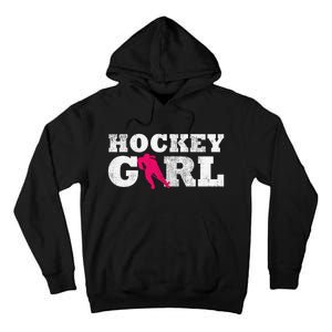 Field Hockey  Player Silhouette Sport Gift Tall Hoodie