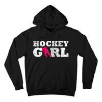 Field Hockey  Player Silhouette Sport Gift Tall Hoodie