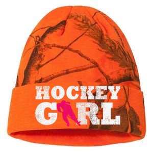 Field Hockey  Player Silhouette Sport Gift Kati Licensed 12" Camo Beanie