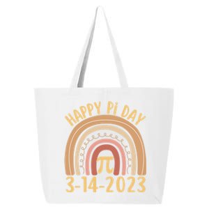 Funny Happy Pi Day Rainbow Math Teacher Mathematics Gift 25L Jumbo Tote