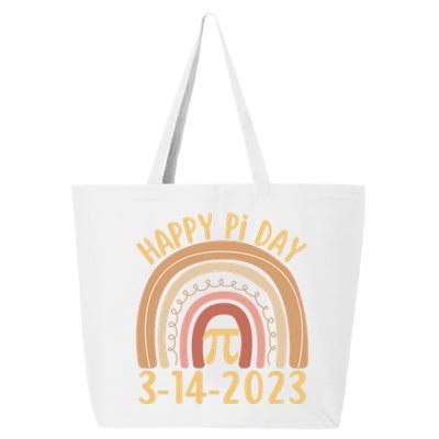 Funny Happy Pi Day Rainbow Math Teacher Mathematics Gift 25L Jumbo Tote