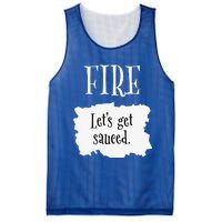 Fire Hot Packet Halloween Taco Lets Get Sauced Costume Mesh Reversible Basketball Jersey Tank