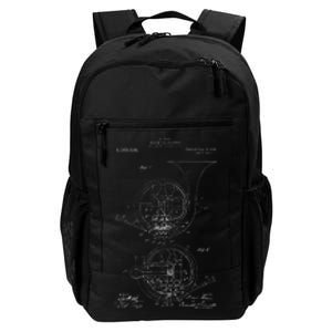 French Horn Patent French Horn Player Gift Daily Commute Backpack