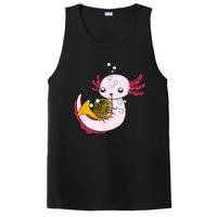 French Horn Player Kids Axolotl Big Band French Horn PosiCharge Competitor Tank