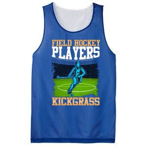 Field Hockey Players Kick Grass Game Day Hockey Stick Gift Mesh Reversible Basketball Jersey Tank