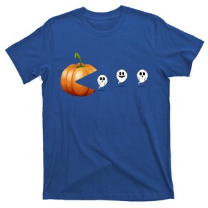 Funny Halloween Pumpkin Eat Ghosts Gift T-Shirt