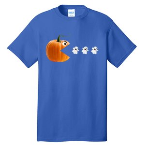 Funny Halloween Pumpkin Eating Ghosts Cute Gift Tall T-Shirt