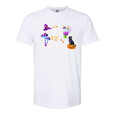 Funny Halloween Party Ing Witch Up Witches Gift Softstyle CVC T-Shirt